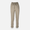 Women Woven Pants Straight Leg Drawstring Trousers