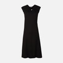 Women Sleeve Less Knitted Maxi Dress