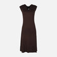 Women Sleeve Less Knitted Maxi Dress