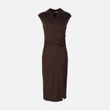 Women Sleeve Less Knitted Maxi Dress
