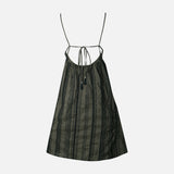 Women Sleeve Less Embroided Woven Maxi Dress