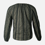 Women Embroided Long Sleeve Blouse