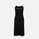 Women Sleeve Less Knitted Maxi Dress