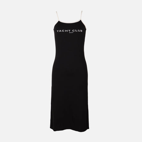 Women Sleeve Less Knitted Maxi Dress