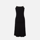 Women Sleeve Less Knitted Maxi Dress