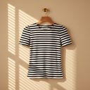 Women Ribbed Short Sleeve T-Shirt