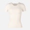 Women Ribbed Short Sleeve T-Shirt