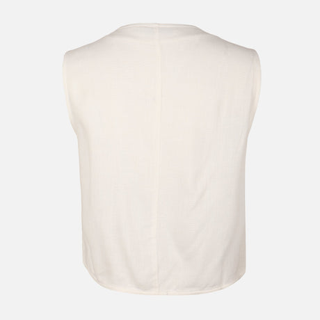Women Linen Vest