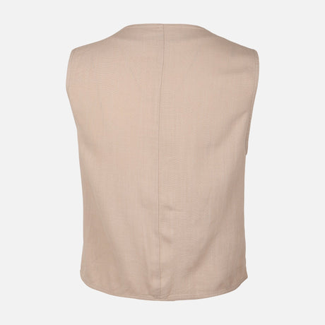 Women Linen Vest