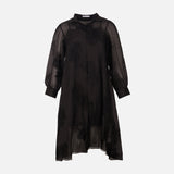 Women 2-Piece Embroidered Sheer Dress Set