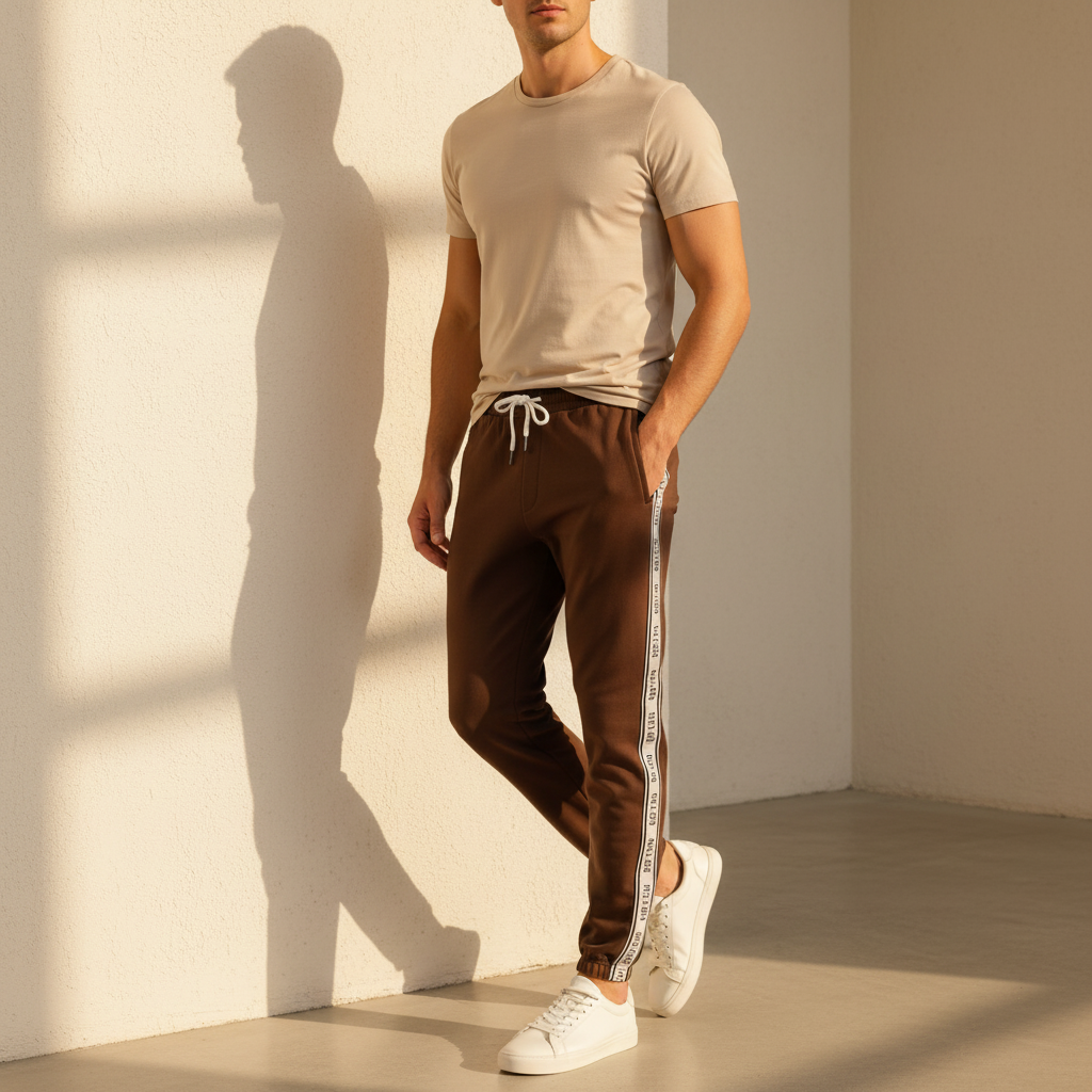 Men Jogging Pants Regular Fit