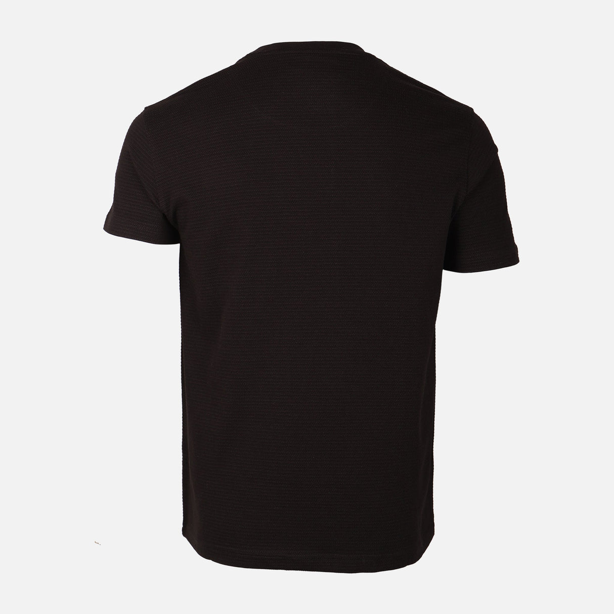 Men Structured Round Neck T-Shirt