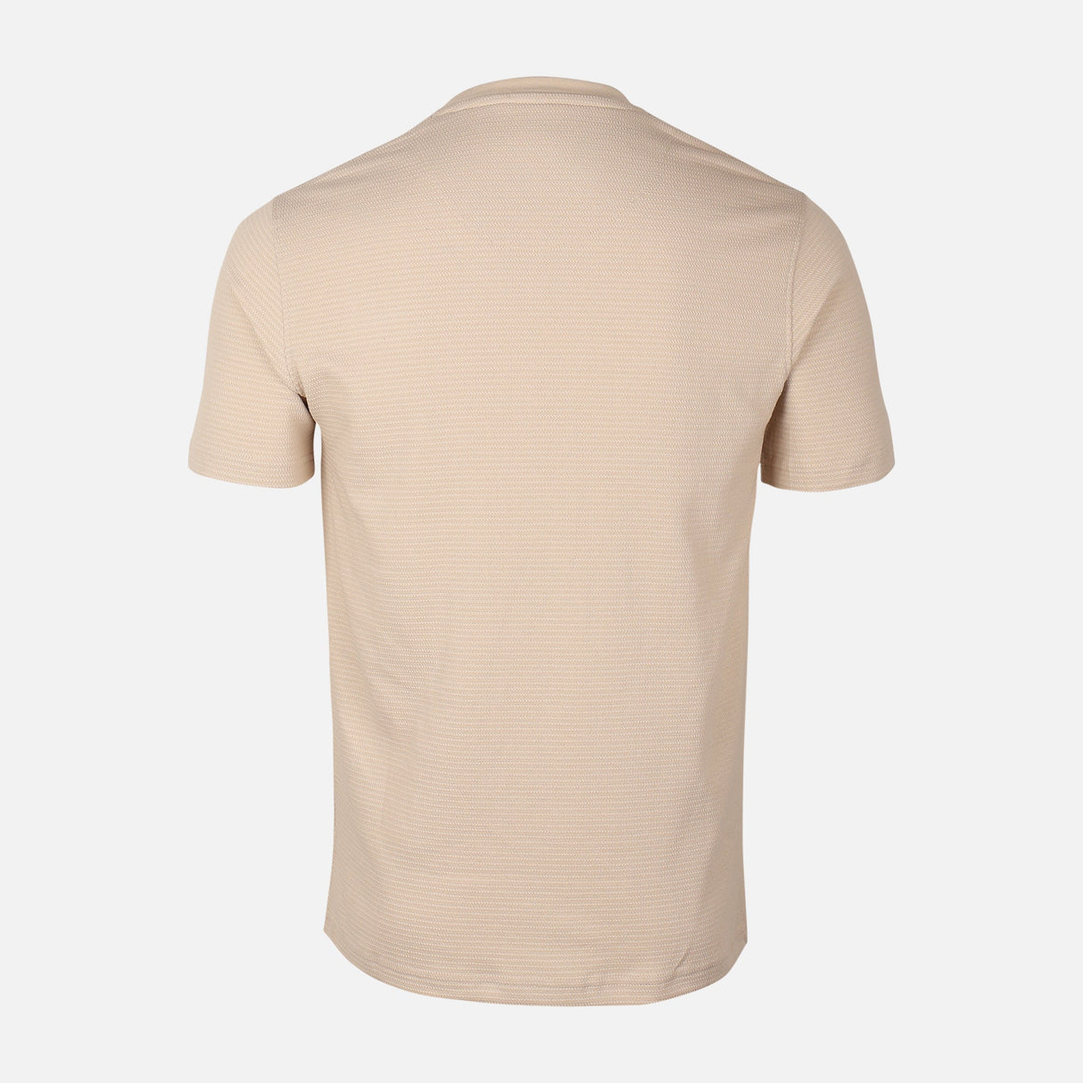 Men Structured Round Neck T-Shirt