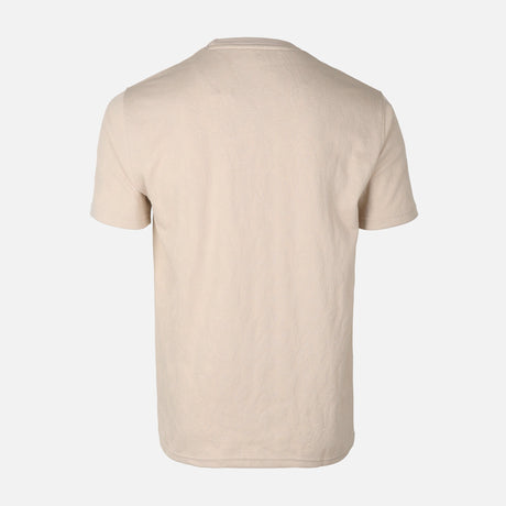 Men Structure T-Shirt Round Neck