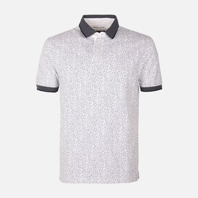 Men All-Over Print Polo T-Shirt Short Sleeve