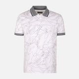 Men All-Over Print Polo T-Shirt Short Sleeve