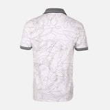 Men All-Over Print Polo T-Shirt Short Sleeve