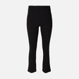Women Cropped Flare Fit Jersey Pants