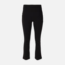 Women Cropped Flare Fit Jersey Pants