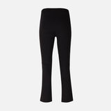 Women Cropped Flare Fit Jersey Pants