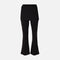 Women Wrap Flare Fit Jersey Pants With Skirt Overlay