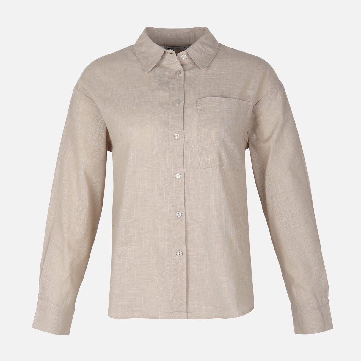 Women Long Sleeve Cotton Flex Shirt