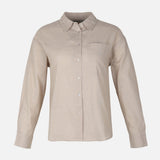 Women Long Sleeve Cotton Flex Shirt