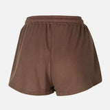 Women Basic Waffle Short