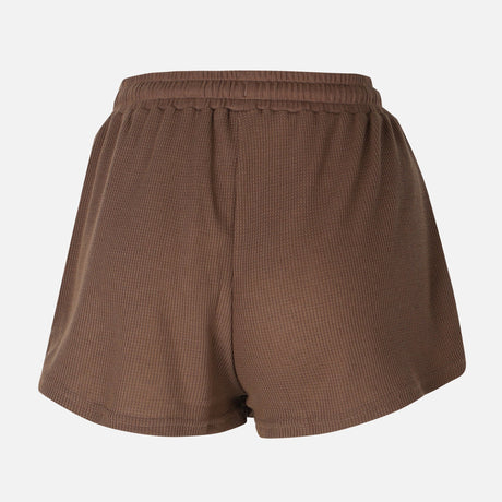 Women Basic Waffle Short