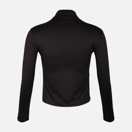Women Basic Long Sleeve High Neck T-Shirt