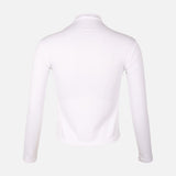 Women Basic Long Sleeve High Neck T-Shirt