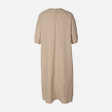 Women Linen Blend Maxi Dress