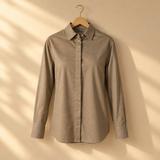 Women Linen Blend  Shirt