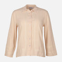Women Linen Blend Shirt