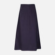 Women Linen Blend Maxi Skirt