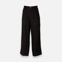Women Linen Blend  Trouser