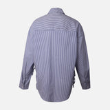 Women Striped Buttoned Tunic