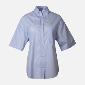 Women Striped Oversize Shirt