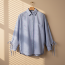 Women Striped Oversized Shirt