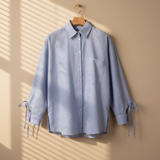 Women Striped Oversized Shirt