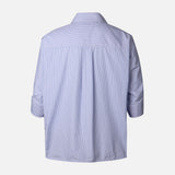 Women Striped Oversize Shirt