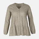 Women Long Sleeve Cotton Flex Blouse