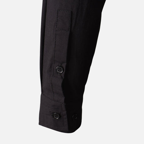 Women Poplin Oversize Button Tunic