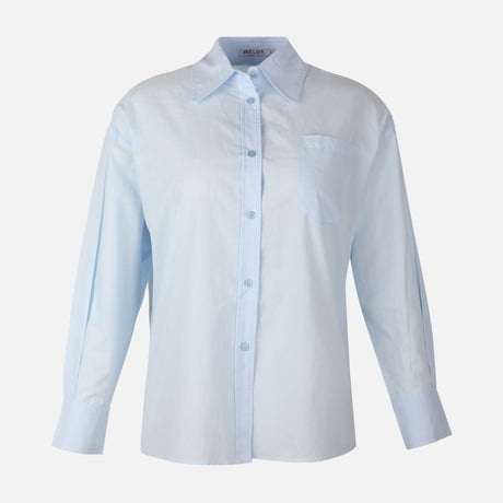 Women Poplin Oversize Butterfly Shirt