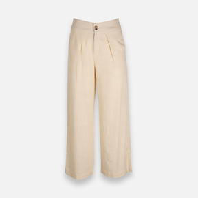 Women Woven Wide Leg Trouser