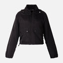 Women Woven Hooded Light Jacket