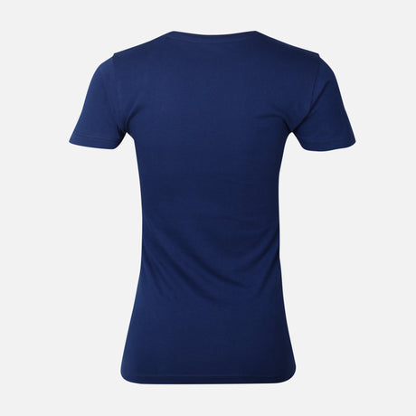 Women Basic Cotton Crewneck T-Shirt