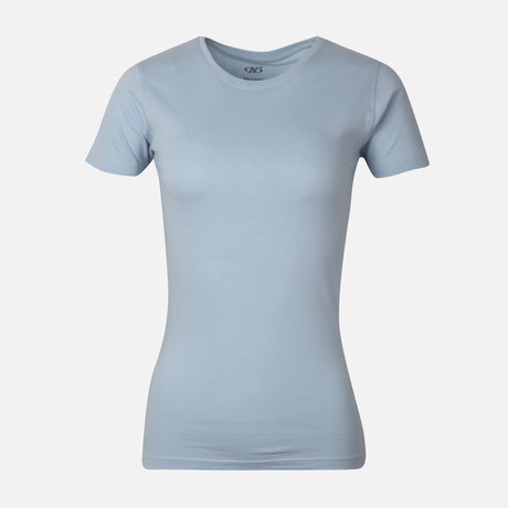 Women Basic Cotton Crewneck T-Shirt