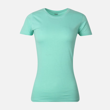 Women Basic Cotton Crewneck T-Shirt