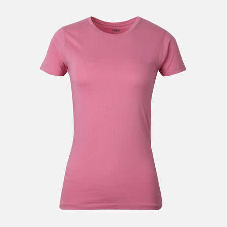 Women Basic Cotton Crewneck T-Shirt